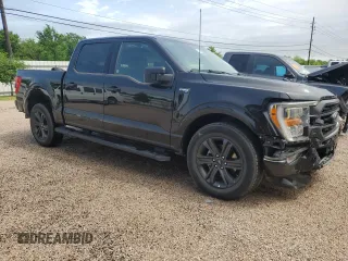 2023 Ford F-150 XL with VIN 1FTEW1C5XPFC27849, listed as a Copart auction lot 53358475 with 42,945 mi miles and Non Repairable. Bid and sale history available at DreamBid. Image 4.