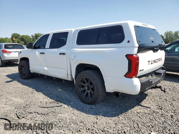 2022 Toyota Tundra SR with VIN 5TFKB5DB1NX014807, listed as a Copart auction lot 61888704 with 48,584 mi miles and Salvage title. Bid and sale history available at DreamBid. Image 2.