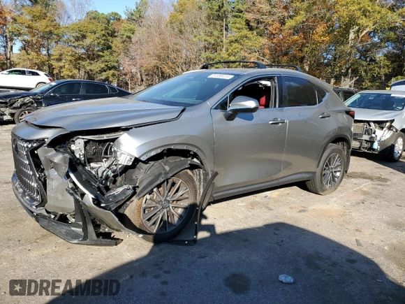 2025 Lexus NX with VIN 2T2GDCAZ3SC020412, listed as a Copart auction lot 81530414 with 0 mi miles and Salvage Title. Bid and sale history available at carsss.com. Image 1.