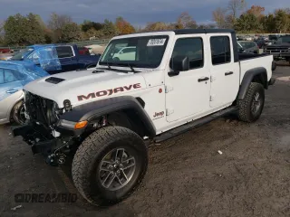2024 Jeep Gladiator Mojave X z VIN 1C6JJTEG2RL114996, wystawiony jako Copart lot #78207674 z przebiegiem 3 775 mil mil oraz Szkoda całkowita • Salvage title. Historia ofert i sprzedaży dostępna na DreamBid. Obrazek 1.