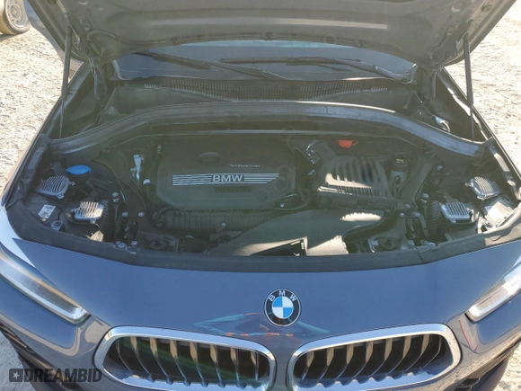 2021 BMW X2 xDrive28i with VIN WBXYJ1C04M5S07696, listed as a Copart auction lot 73412384 with 35,004 mi miles and Salvage Title. Bid and sale history available at carsss.com. Image 12.