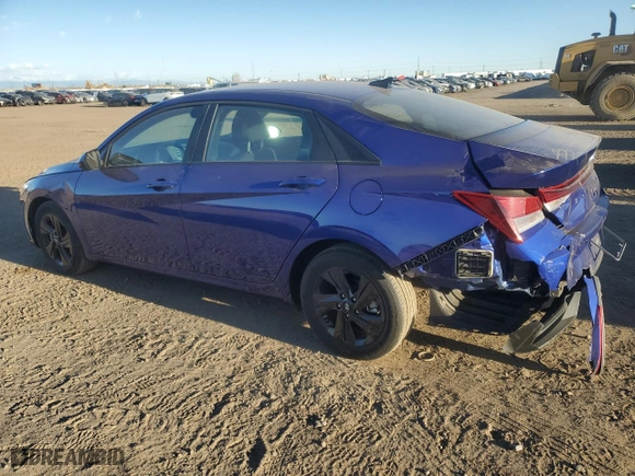 2021 Hyundai Elantra SEL with VIN KMHLM4AG1MU158099, listed as a Copart auction lot 49652455 with 14,285 mi miles and Salvage Title. Bid and sale history available at carsss.com. Image 2.