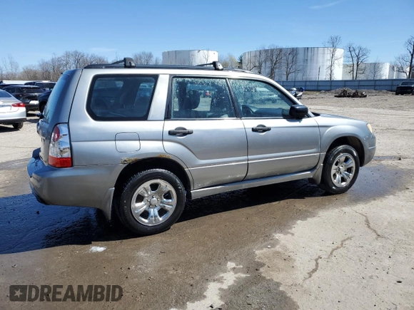 2007 Subaru Forester X with VIN JF1SG63697H708529, listed as a Copart auction lot 52957765 with 191,942 mi miles and Salvage Title. Bid and sale history available at carsss.com. Image 3.