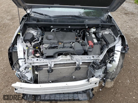 2022 Toyota RAV4 XLE with VIN 2T3R1RFV4NC307350, listed as a Copart auction lot 60890015 with 40,856 mi miles and Salvage title. Bid and sale history available at DreamBid. Image 12.