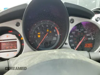 2010 Nissan 370Z with VIN JN1AZ4EH6AM505621, listed as a Copart auction lot 52745505 with 107,660 mi miles and Salvage Title. Bid and sale history available at carsss.com. Image 9.