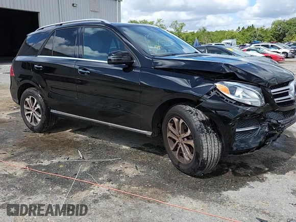 2016 Mercedes-Benz GLE 350 with VIN 4JGDA5JB3GA669438, listed as a Copart auction lot 63040845 with 86,795 mi miles and Salvage title. Bid and sale history available at DreamBid. Image 14.