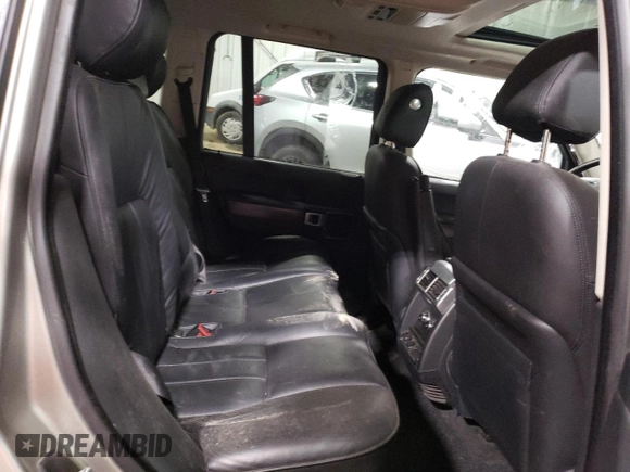 2010 Land Rover Range Rover HSE with VIN SALME1D47AA308857, listed as a Copart auction lot 77807334 with 122,216 mi miles and Salvage Title. Bid and sale history available at carsss.com. Image 11.