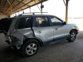 2006 Hyundai Santa Fe GLS with VIN KM8SC13D96U069724, listed as a Copart auction lot 47276545 with 149,785 mi miles and Salvage Title. Bid and sale history available at carsss.com. Image 3.