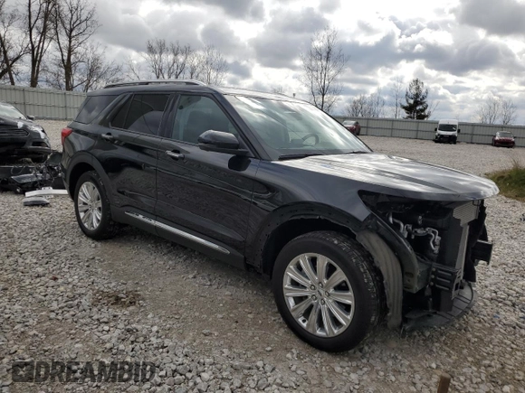 2023 Ford Explorer Limited z VIN 1FMSK8FH8PGA72821, wystawiony jako Copart lot #53086125 z przebiegiem 14 162 mil mil oraz Szkoda całkowita • Salvage title. Historia ofert i sprzedaży dostępna na DreamBid. Obrazek 4.