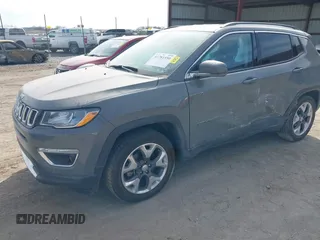 2020 Jeep Compass Limited with VIN 3C4NJCCBXLT142767, listed as a IAAI auction lot 41781550 with 94,282 mi miles. Bid and sale history available at carsss.com. Image 17.