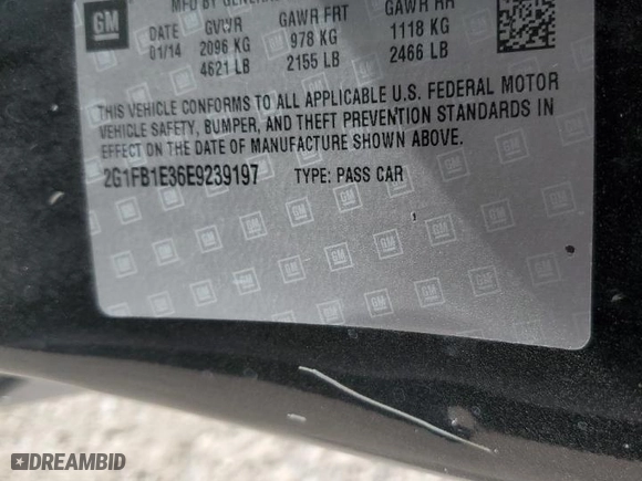 2014 Chevrolet Camaro LT with VIN 2G1FB1E36E9239197, listed as a Copart auction lot 51343375 with 165,539 mi miles and Salvage Title. Bid and sale history available at carsss.com. Image 15.