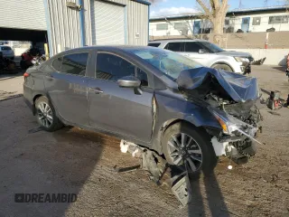 2021 Nissan Versa SV with VIN 3N1CN8EVXML925432, listed as a Copart auction lot 47978015 with Not Provided miles and Salvage Title. Bid and sale history available at carsss.com. Image 4.