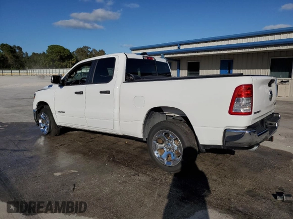 2023 Ram 1500 Big Horn with VIN 1C6SRFBT2PN611306, listed as a Copart auction lot 81068654 with 37,959 mi miles and Salvage Title. Bid and sale history available at carsss.com. Image 2.