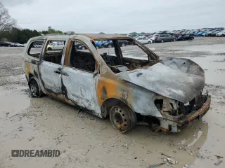 2008 Kia Sedona LX with VIN KNDMB233586202354, listed as a Copart auction lot 51749355 with 0 mi miles and Salvage Title. Bid and sale history available at carsss.com. Image 4.