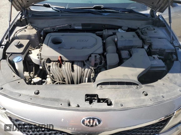 2018 Kia Optima LX with VIN 5XXGT4L3XJG197410, listed as a Copart auction lot 52569325 with 137,515 mi miles and Salvage Title. Bid and sale history available at DreamBid. Image 12.