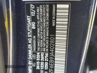2018 Mercedes-Benz E-Class AMG E 43 with VIN WDDZF6EB9JA402801, listed as a Copart auction lot 67590054 with 45,114 mi miles and Salvage Title. Bid and sale history available at carsss.com. Image 14.