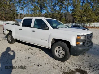 2014 Chevrolet Silverado 1500 Work Truck with VIN 3GCUKPEC7EG185786, listed as a Copart auction lot 42301265 with 371,042 mi miles and Salvage Title. Bid and sale history available at carsss.com. Image 4.