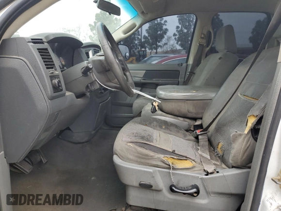 2007 Dodge 1500 SLT with VIN 1D7HA18277S122953, listed as a Copart auction lot 59404945 with 260,548 mi miles and Clean title. Bid and sale history available at DreamBid. Image 7.
