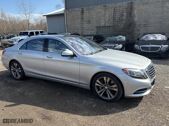 2015 Mercedes-Benz S-Class S 550 with VIN WDDUG8CB7FA091558, listed as a Copart auction lot 51325305 with 95,391 mi miles and Clean Title. Bid and sale history available at carsss.com. Image 1.