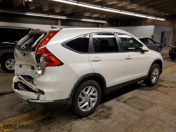 2016 Honda CR-V EX-L with VIN 5J6RM4H71GL068282, listed as a Copart auction lot 41651945 with 107,947 mi miles and Salvage Title. Bid and sale history available at carsss.com. Image 3.
