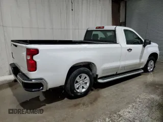 2024 Chevrolet Silverado 1500 Work Truck with VIN 3GCNAAED5RG363889, listed as a Copart auction lot 54068625 with 11,049 mi miles and Clean Title. Bid and sale history available at carsss.com. Image 3.