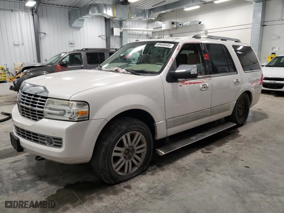 2009 Lincoln Navigator with VIN 5LMFU28549LJ00830, listed as a Copart auction lot 89405545 with 0 mi miles and Non Repairable. Bid and sale history available at carsss.com. Image 1.