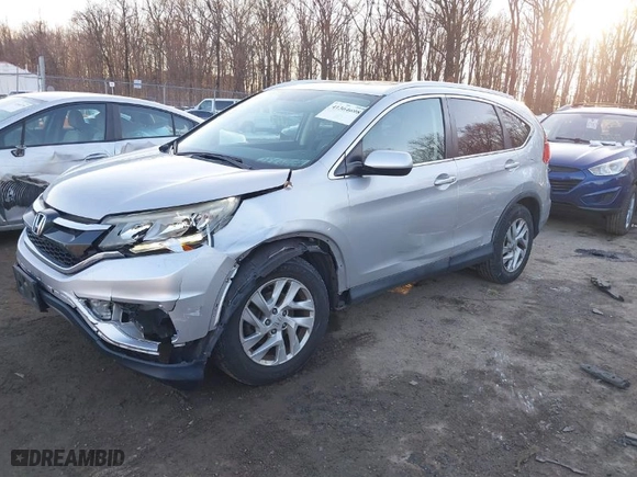 2016 Honda CR-V EX-L with VIN 5J6RM4H78GL028992, listed as a IAAI auction lot 41364698 with 105,644 mi miles. Bid and sale history available at carsss.com. Image 2.