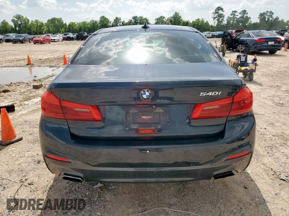 2017 BMW 5 Series 540i with VIN WBAJE5C32HG914842, listed as a Copart auction lot 64358255 with 116,282 mi miles and Salvage title. Bid and sale history available at DreamBid. Image 6.