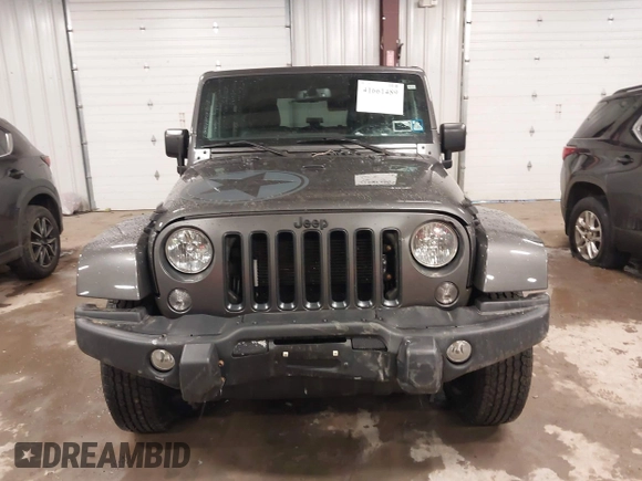 2018 Jeep Wrangler Sport S with VIN 1C4AJWAG2JL836246, listed as a IAAI auction lot 41661489 with 87,443 mi miles and . Bid and sale history available at DreamBid. Image 12.