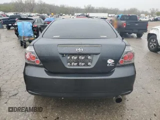 2007 Scion tC Spec with VIN JTKDE177470181120, listed as a Copart auction lot 51754885 with 184,052 mi miles and Salvage Title. Bid and sale history available at carsss.com. Image 6.
