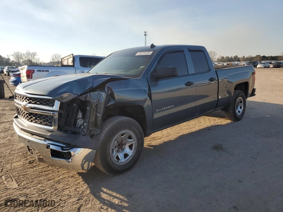 2014 Chevrolet Silverado 1500 Work Truck with VIN 1GCRCPEC6EZ306763, listed as a Copart auction lot 45316495 with 191,575 mi miles and Salvage Title. Bid and sale history available at carsss.com. Image 1.