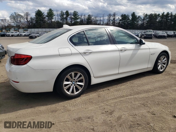 2016 BMW 5 Series 528i xDrive with VIN WBA5A7C58GG144333, listed as a Copart auction lot 50497105 with 132,134 mi miles and Clean Title. Bid and sale history available at DreamBid. Image 3.