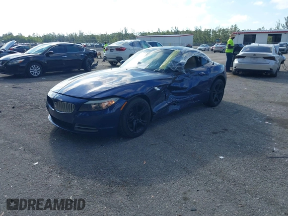 2009 BMW Z4 sDrive35i with VIN WBALM73579E165199, listed as a IAAI auction lot 41696215 with Not provided miles and . Bid and sale history available at DreamBid. Image 2.