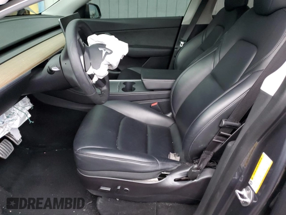 2022 Tesla Model Y Performance with VIN 7SAYGDEF1NF491967, listed as a Copart auction lot 51119515 with 50,520 mi miles and Salvage title. Bid and sale history available at DreamBid. Image 7.