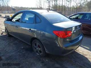 2007 Hyundai Elantra GLS with VIN KMHDU46D57U148215, listed as a IAAI auction lot 41702934 with 147,561 mi miles. Bid and sale history available at carsss.com. Image 3.