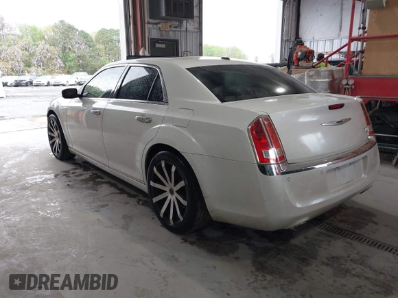 2013 Chrysler 300 with VIN 2C3CCAEG1DH576329, listed as a IAAI auction lot 41924329 with 191,602 mi miles. Bid and sale history available at carsss.com. Image 3.