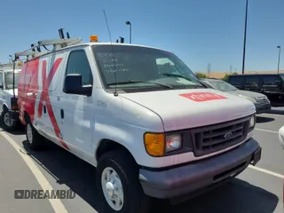 2007 Ford Econoline Cargo Commercial with VIN 1FTNE24L27DA70867, listed as a IAAI auction lot 42679230 with 173,909 mi miles and . Bid and sale history available at DreamBid. Image 35.