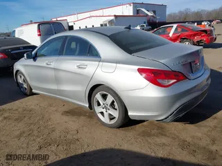 2018 Mercedes-Benz CLA with VIN WDDSJ4GB2JN531134, listed as a IAAI auction lot 41653753 with 59,269 mi miles. Bid and sale history available at carsss.com. Image 3.