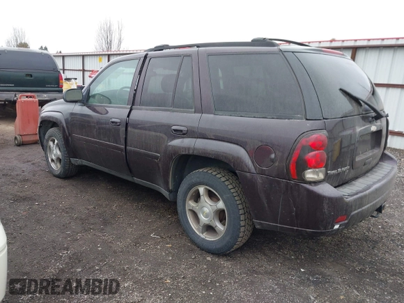 2009 Chevrolet TrailBlazer LT w/2LT with VIN 1GNDT33S892125280, listed as a IAAI auction lot 41899329 with 241,701 mi miles. Bid and sale history available at carsss.com. Image 3.