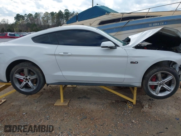 2018 Ford Mustang GT with VIN 1FA6P8CF4J5174569, listed as a IAAI auction lot 41820511 with 78,549 mi miles and . Bid and sale history available at carsss.com. Image 13.