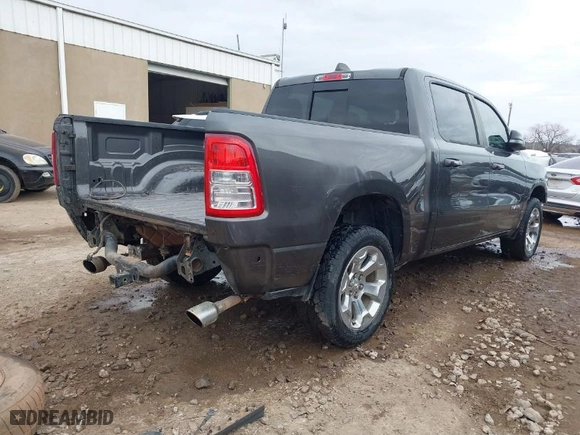 2020 Ram 1500 Big Horn with VIN 1C6SRFFT6LN146789, listed as a IAAI auction lot 41564958 with 130,892 mi miles. Bid and sale history available at carsss.com. Image 4.