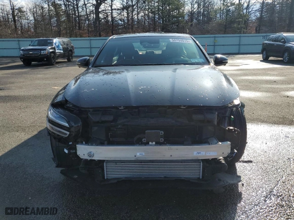 2023 Genesis G70 3.3T with VIN KMTG54TE4PU122153, listed as a Copart auction lot 50794015 with 13,604 mi miles and Salvage Title. Bid and sale history available at carsss.com. Image 5.
