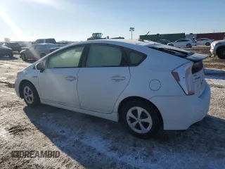 2012 Toyota Prius One with VIN JTDKN3DU5C5446774, listed as a Copart auction lot 46480605 with 123,658 mi miles and Salvage Title. Bid and sale history available at carsss.com. Image 2.