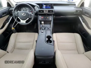 2017 Lexus IS with VIN JTHCM1D29H5020425, listed as a Copart auction lot 51510025 with 49,962 mi miles and Salvage Title. Bid and sale history available at carsss.com. Image 8.