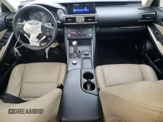 2018 Lexus IS with VIN JTHBA1D27J5066202, listed as a Copart auction lot 48615465 with 59,525 mi miles and Salvage Title. Bid and sale history available at carsss.com. Image 8.