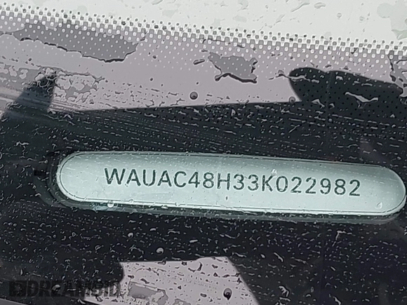 2003 Audi A4 1.8T с VIN WAUAC48H33K022982, выставлен на аукционе IAAI как лот 41994638 с пробегом 35 618 миль миль и . История ставок и продаж доступна на DreamBid. Изображение 9.