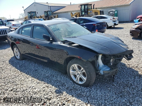 2021 Dodge Charger SXT with VIN 2C3CDXBG2MH632511, listed as a Copart auction lot 53585375 with 40,653 mi miles and Clean Title. Bid and sale history available at DreamBid. Image 4.