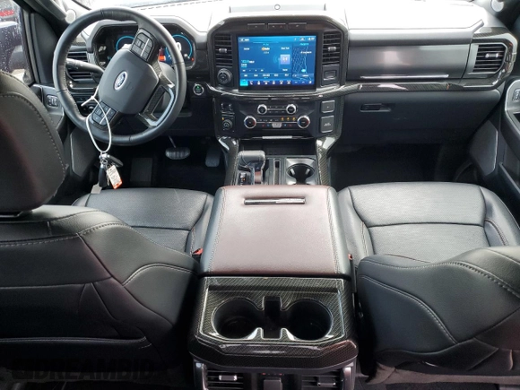 2023 Ford F-150 XL with VIN 1FTFW1E5XPKD88243, listed as a Copart auction lot 62351105 with 29,046 mi miles and Salvage title. Bid and sale history available at DreamBid. Image 8.