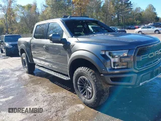 2020 Ford F-150 Raptor with VIN 1FTFW1RG7LFB08650, listed as a IAAI auction lot 40992485 with 102,115 mi miles and . Bid and sale history available at carsss.com. Image 1.