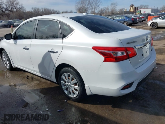 2016 Nissan Sentra SV with VIN 3N1AB7AP8GY260572, listed as a IAAI auction lot 41675307 with 95,779 mi miles and . Bid and sale history available at DreamBid. Image 3.